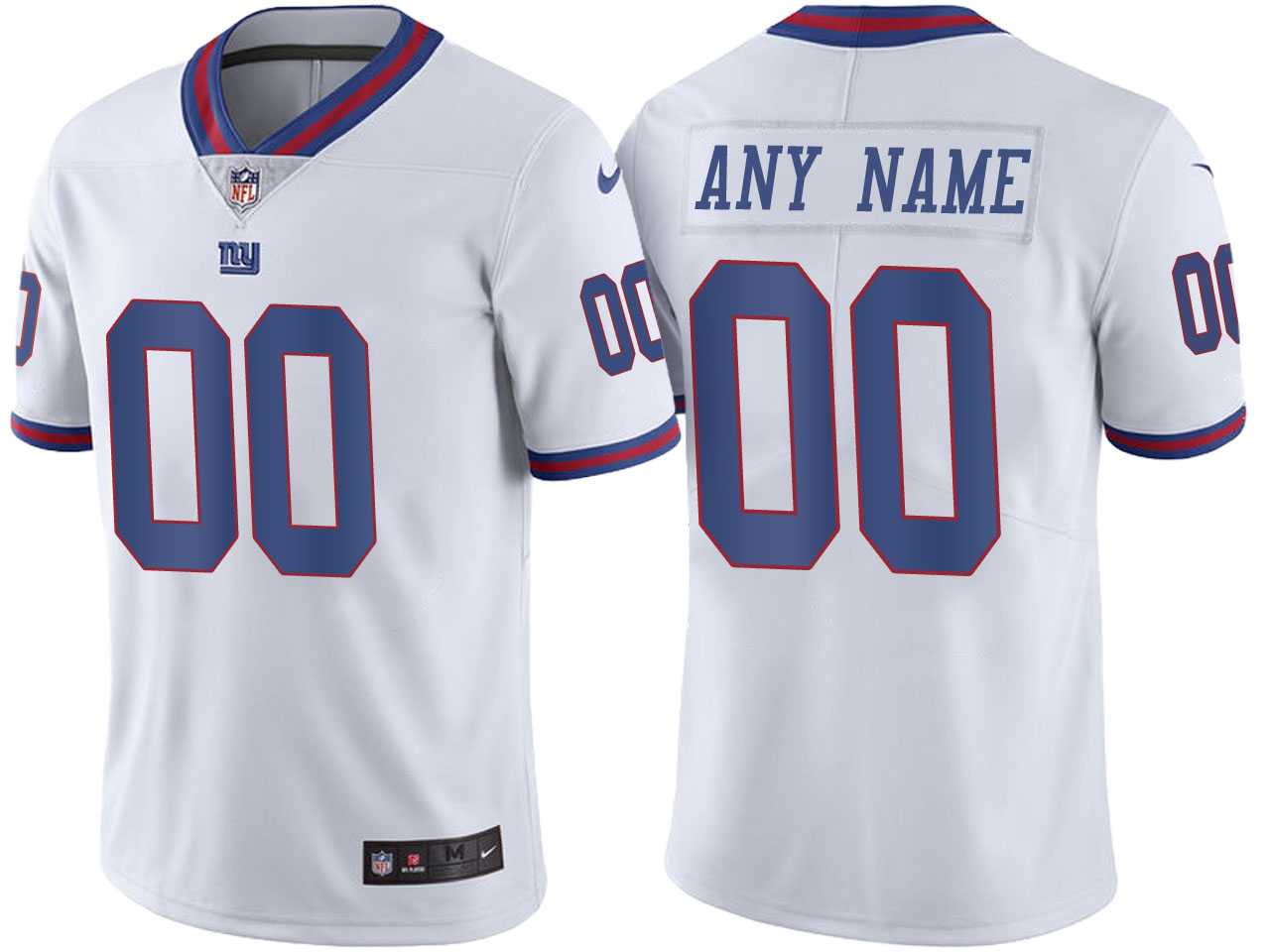 Customized Men & Women & Youth Nike Giants White Rush Player Limited Jersey,We sell and wholesale Customized Men & Women & Youth Nike Giants White Rush Player Limited Jersey on line form chian!
